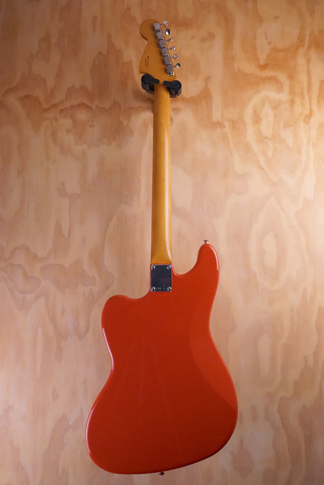 Fender Vintera II '60s Bass VI Rosewood Fingerboard Fiesta Red Electric Bass Guitar, (Open Box) - Fair Deal Music