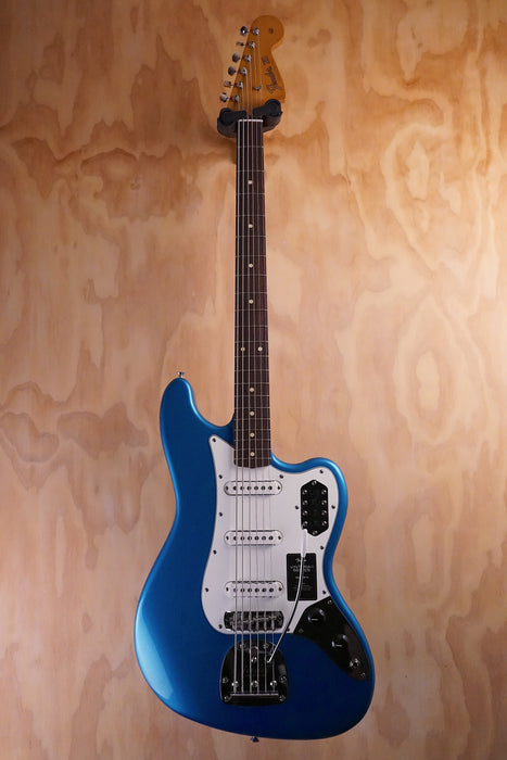 Fender Vintera II '60s Bass VI Rosewood Fingerboard Lake Placid Blue Electric Bass Guitar, (Open Box) - Fair Deal Music