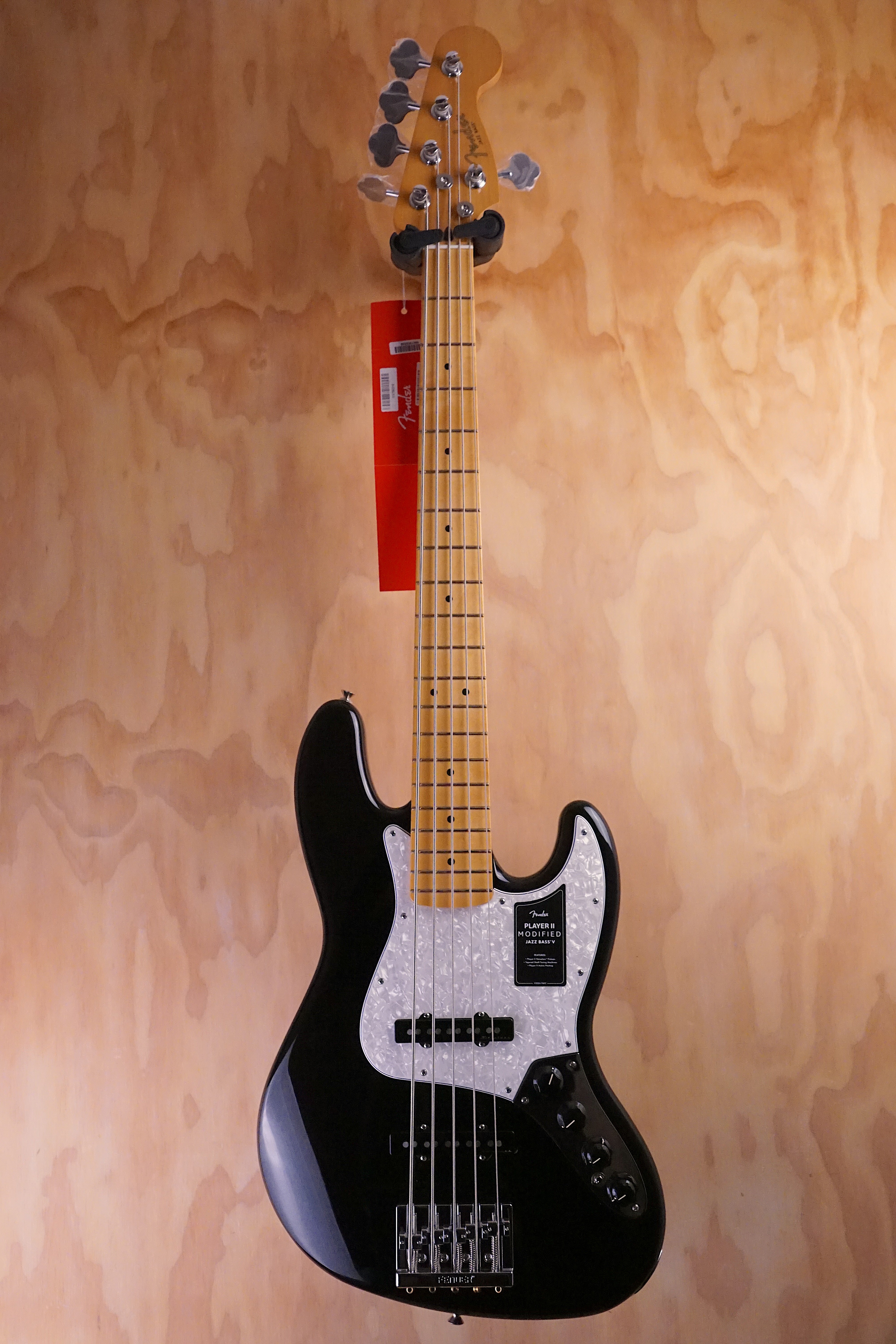 Fender Player II Modified Active Jazz Bass® V Maple Fingerboard Dusk 5-String Bass Guitar, (Ex Display) - Fair Deal Music