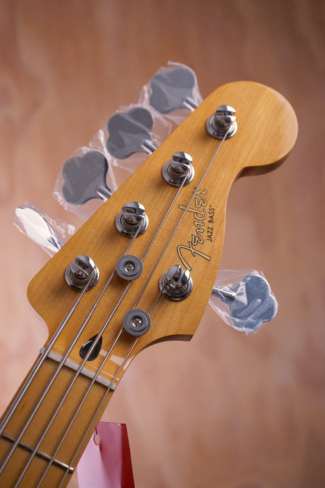 Fender Player II Modified Active Jazz Bass® V Maple Fingerboard Dusk 5-String Bass Guitar, (Ex Display) - Fair Deal Music
