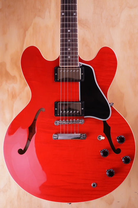 Gibson ES-335 Memphis, Figured Sixties Cherry, (Used) - Fair Deal Music