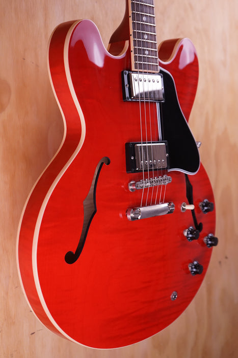 Gibson ES-335 Memphis, Figured Sixties Cherry, (Used) - Fair Deal Music