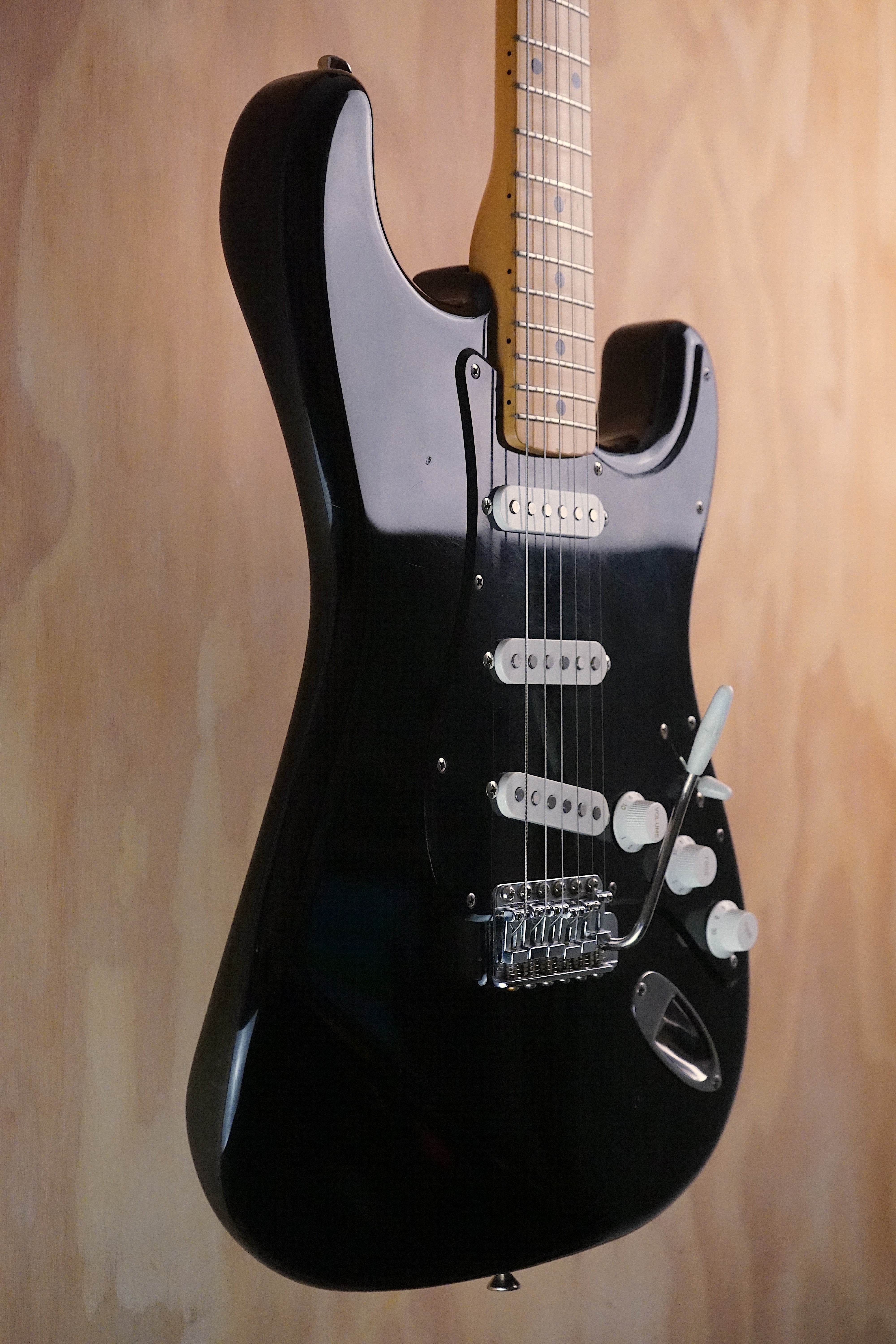 Squier SQ Series Stratocaster Black Electric Guitar, (Used) - Fair Deal Music