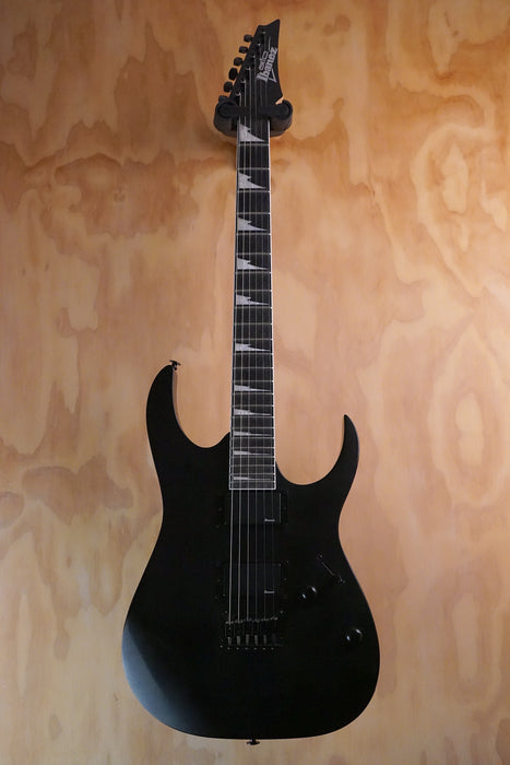 Ibanez GRG121DX Gio Black Flat Electric Guitar, (Used)