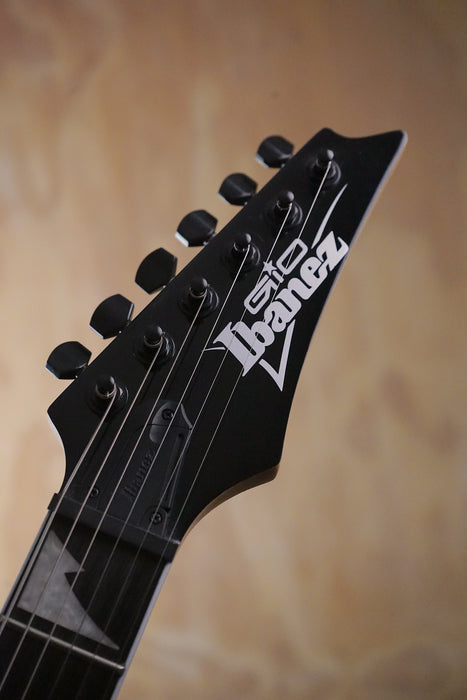 Ibanez GRG121DX Gio Black Flat Electric Guitar, (Used)