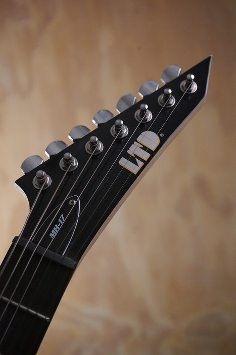 ESP LTD MH-17 Black 7-String Electric Guitar, (Used)