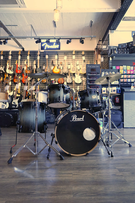 Pearl Export ELX Drum Kit Complete Package, (Used)