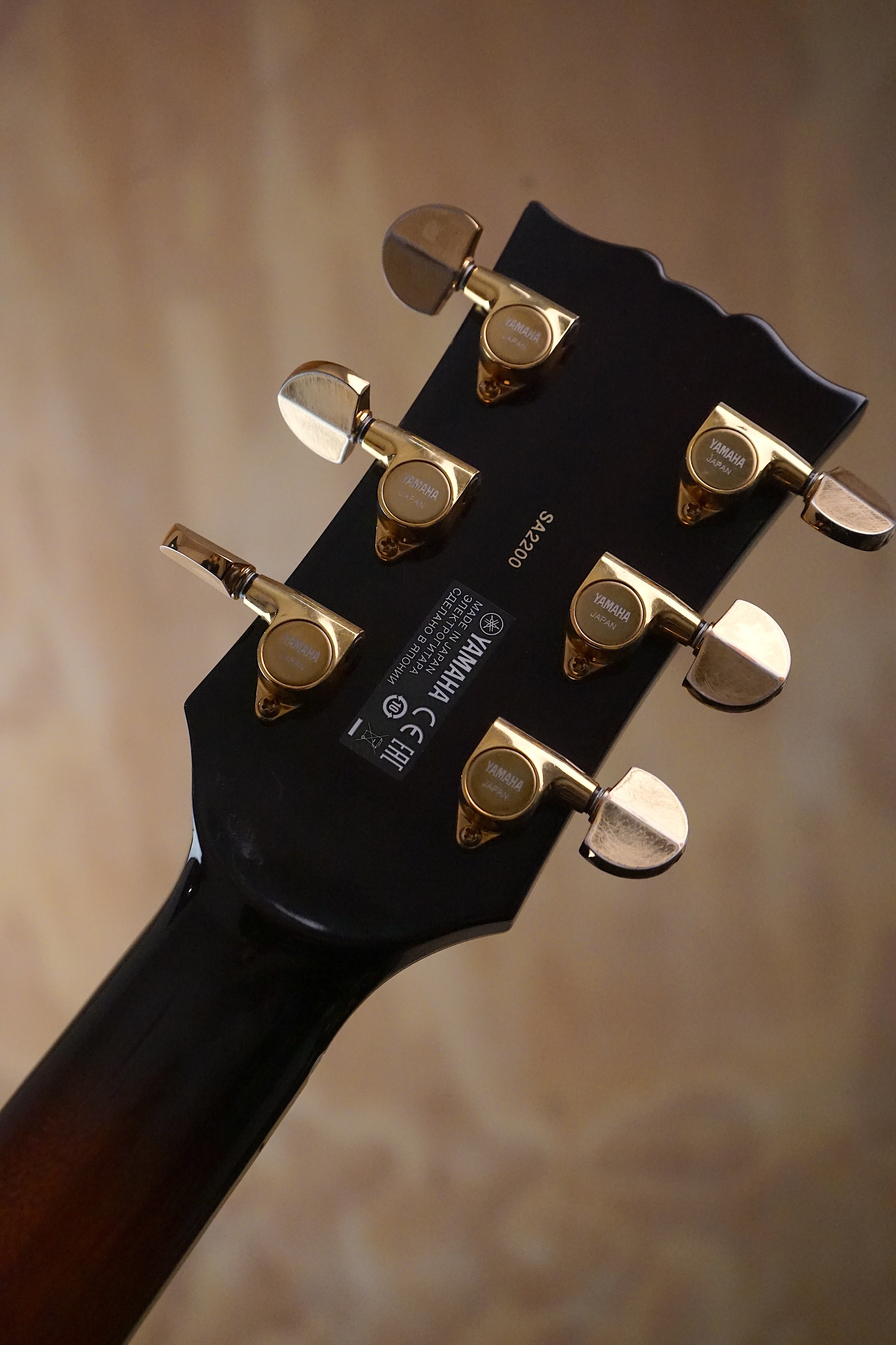 Yamaha SA2200 Sunburst Semi-Hollow Electric Guitar, (Used) - Fair Deal Music