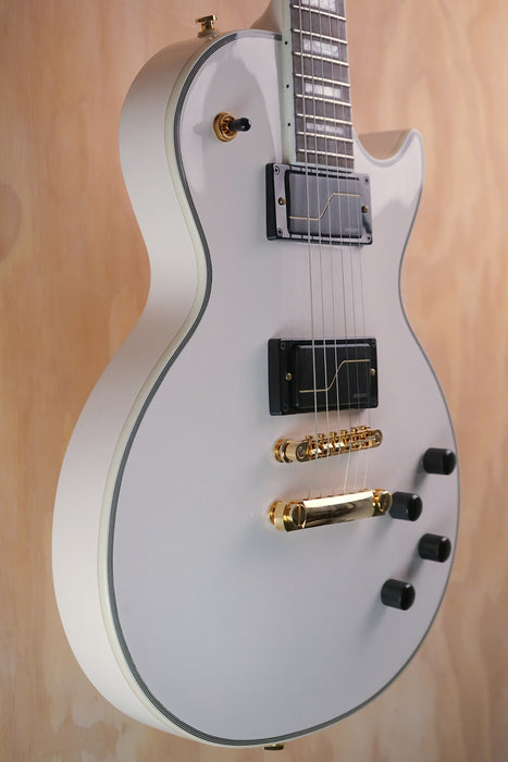 Epiphone Matt Heafy Les Paul Custom Origins Bone White Electric Guitar, (Used, Comm) - Fair Deal Music