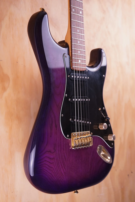 ESP 800 Series Stratocaster, Trans Purple Burst (Used) - Fair Deal Music