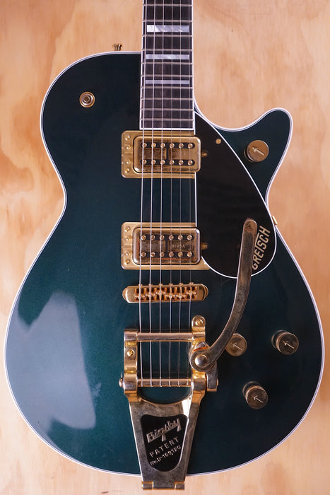 Gretsch G6228TG Players Edition Jet BT with Bigsby, Cadillac Green, (Used) - Fair Deal Music