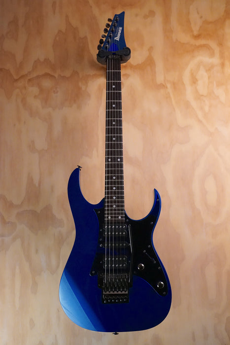 Ibanez RG655M Prestige Cobalt Blue Metallic Electric Guitar, (Used, Comm) - Fair Deal Music