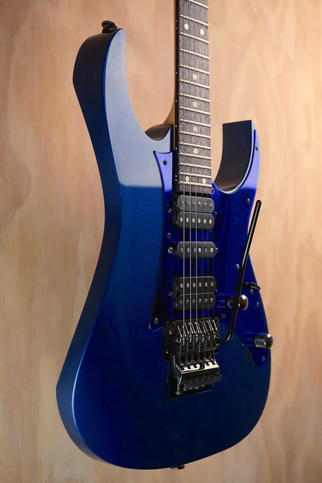 Ibanez RG655M Prestige Cobalt Blue Metallic Electric Guitar, (Used, Comm) - Fair Deal Music