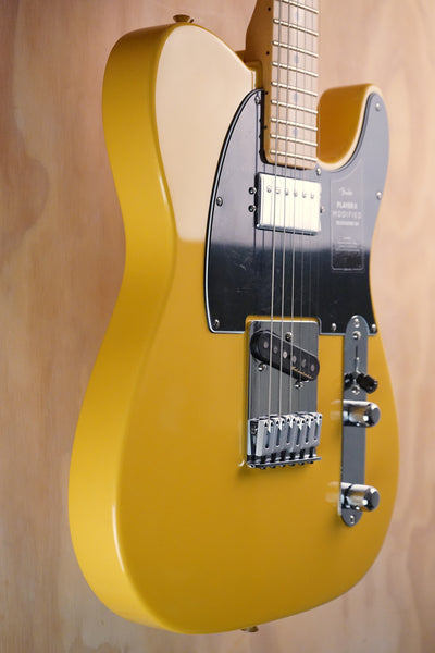 Fender Player II Modified Telecaster SH Maple Fingerboard Sunshine Yellow Electric Guitar, (Open Box) - Fair Deal Music