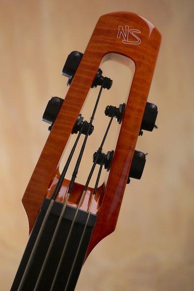 NS Design WAV4 Electric Upright Bass Amberburst Gloss - Used - Fair Deal Music
