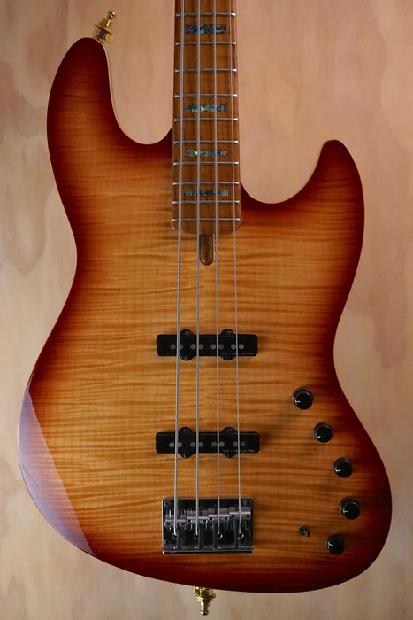 Sire Marcus Miller V10DX Tobacco Sunburst 4-String Bass Guitar, (Used) - Fair Deal Music