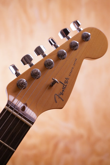 1998 Fender American Deluxe Stratocaster, Translucent Red, (Used) - Fair Deal Music