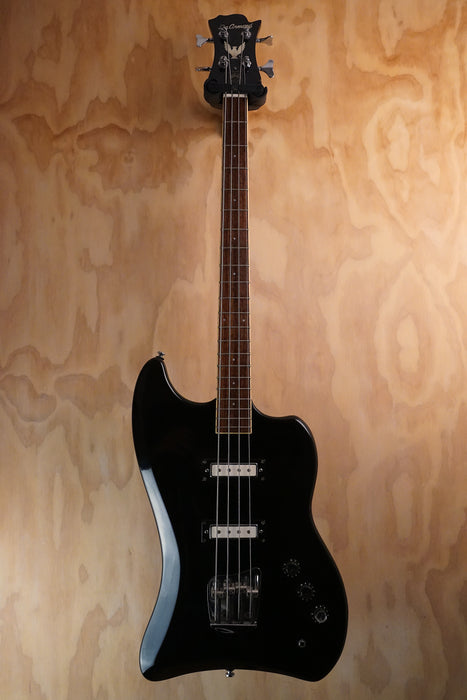 DeArmond Jet Star Bass Black Electric Bass Guitar, (Used) - Fair Deal Music