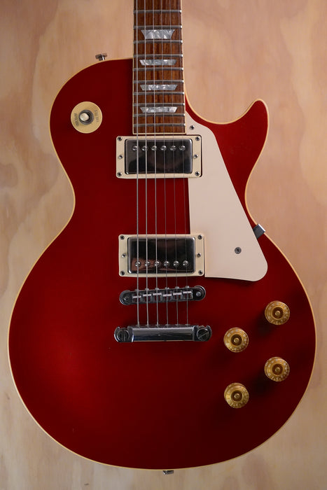 1983 Gibson Les Paul Custom Colour Candy Apple Red Electric Guitar, (Used, Comm) - Fair Deal Music