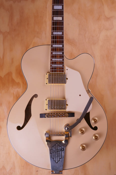 Ibanez AF75TDG, Cream & Gold, (Used) - Fair Deal Music