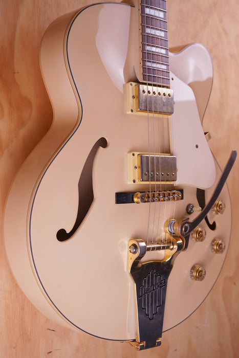 Ibanez AF75TDG, Cream & Gold, (Used) - Fair Deal Music