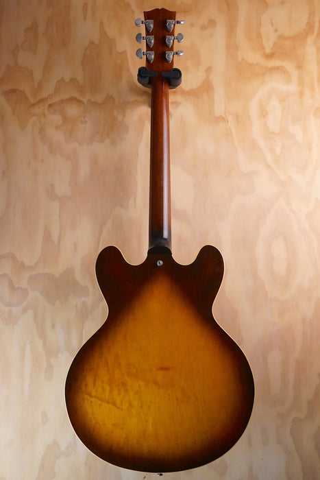 1986 Gibson ES-335 Vintage Sunburst Plain Top Semi-Hollow Electric Guitar, (Used) - Fair Deal Music