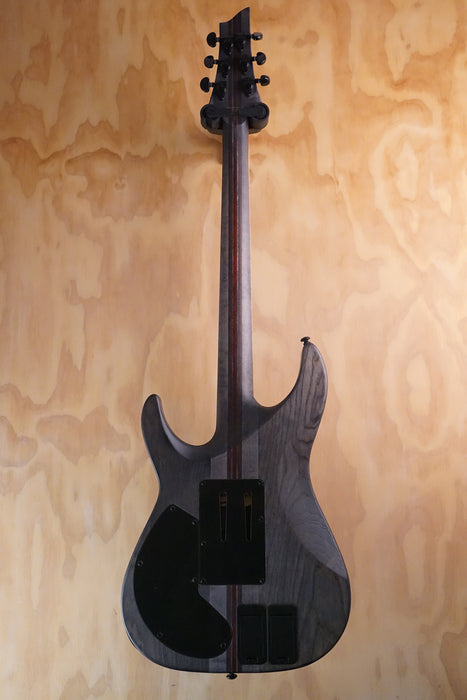 Schecter C-1 FR S SLS Elite Evil Twin Electric Guitar Satin Black B-Stock - Fair Deal Music