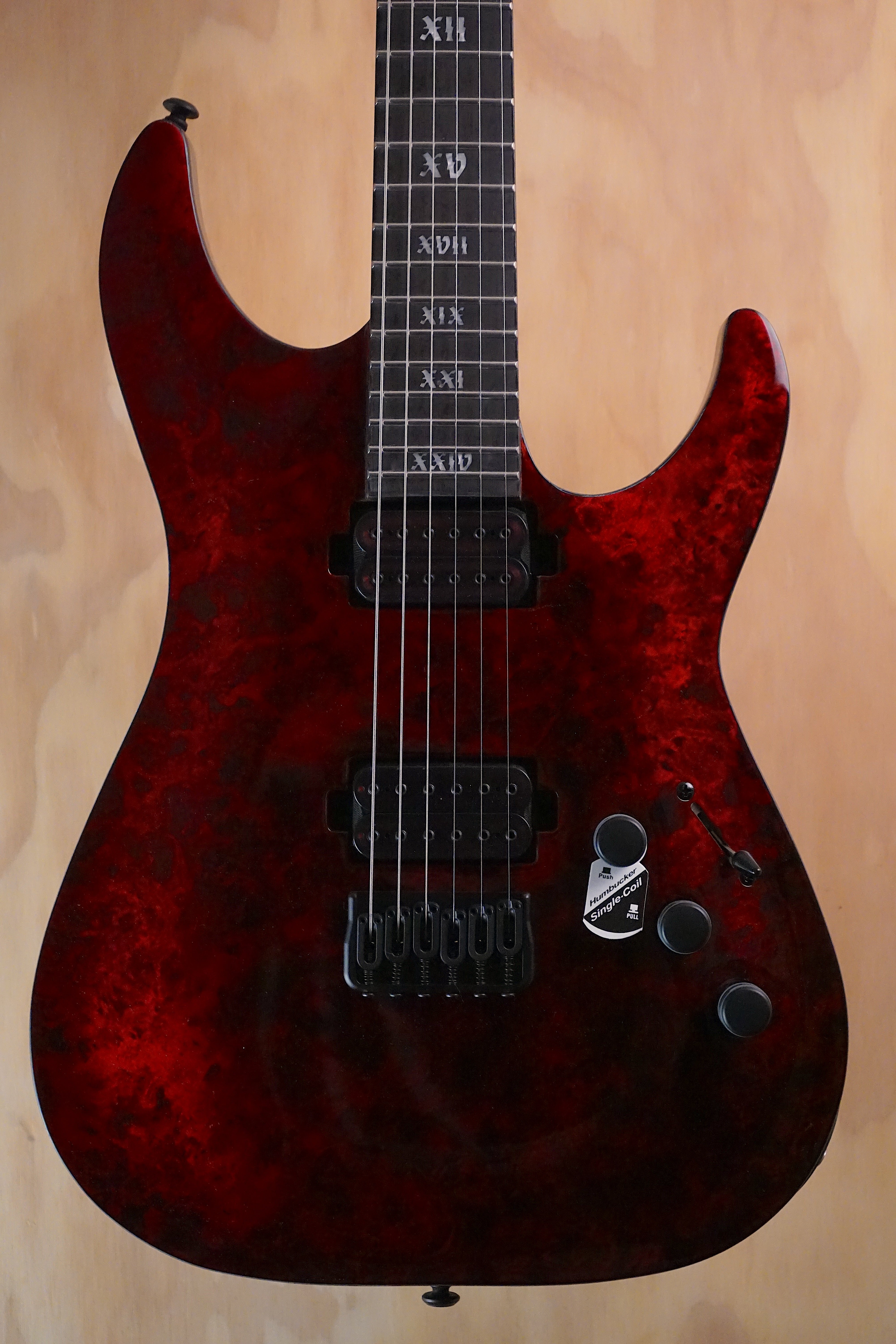 Schecter C-1 Apocalypse, Red Reign B-Stock - Fair Deal Music