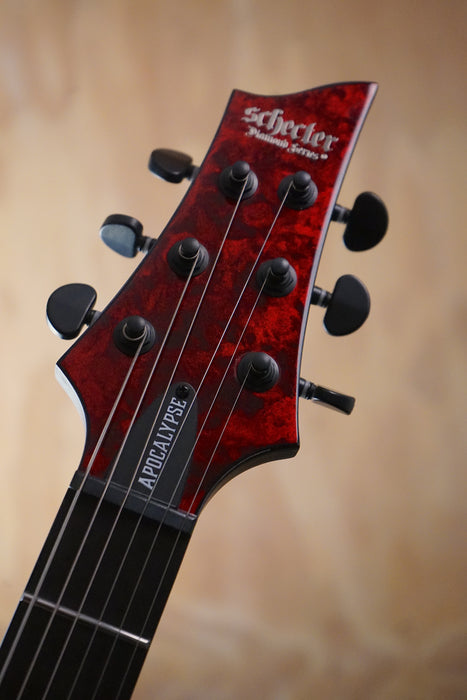 Schecter C-1 Apocalypse, Red Reign B-Stock - Fair Deal Music