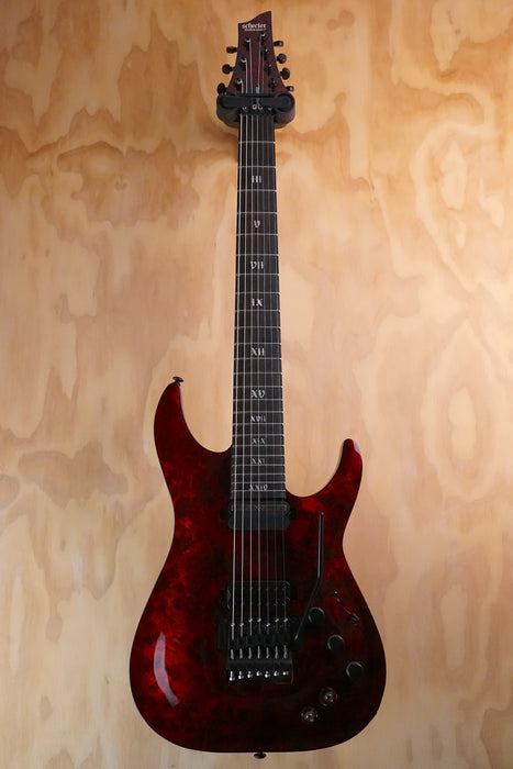 Schecter C-7 Apocalypse FR S, Red Reign B-Stock - Fair Deal Music