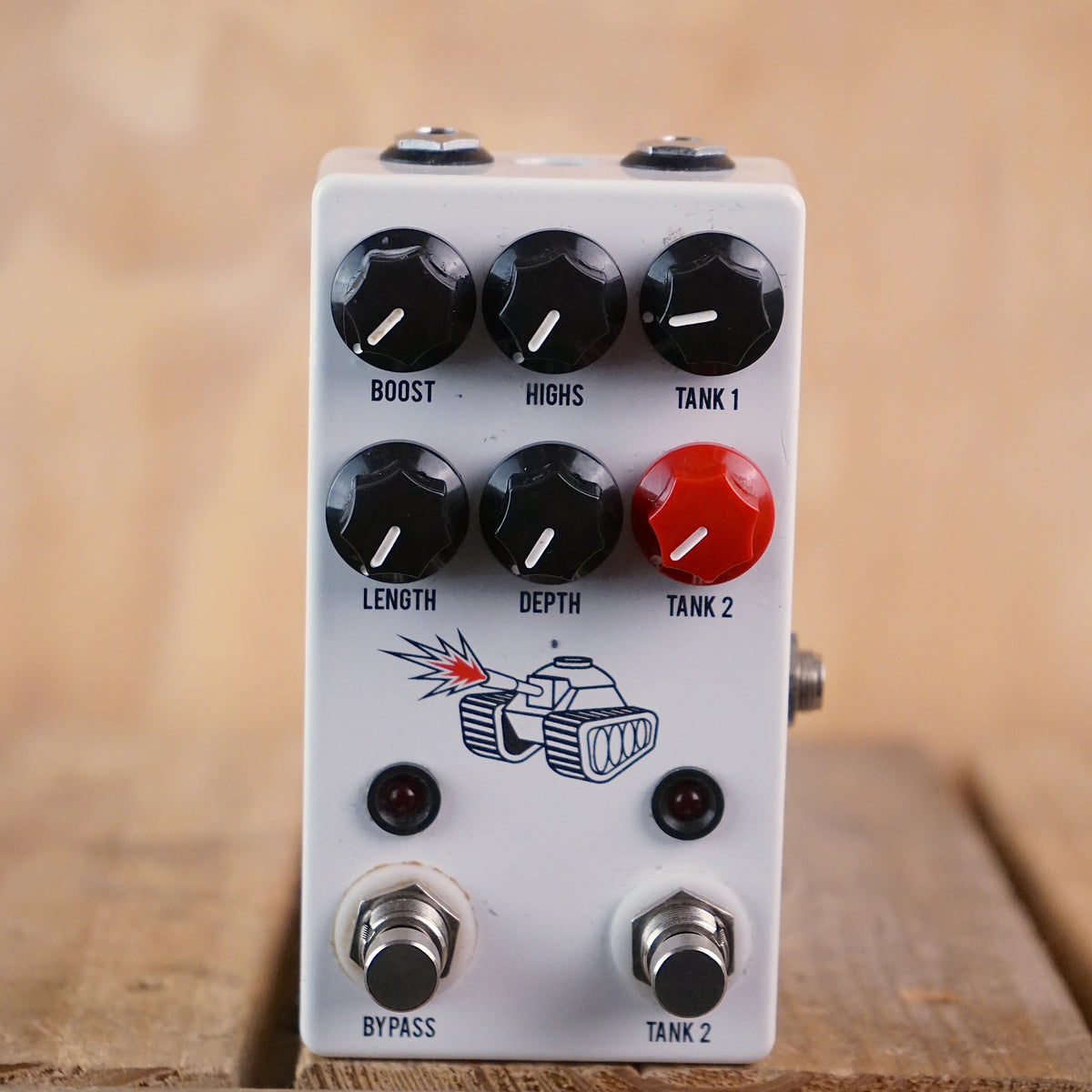 新品 未使用 JHS Pedals Spring Tank Reverb JHS Pedals The Spring Tank Reverb, (Used) — Fair Deal Music