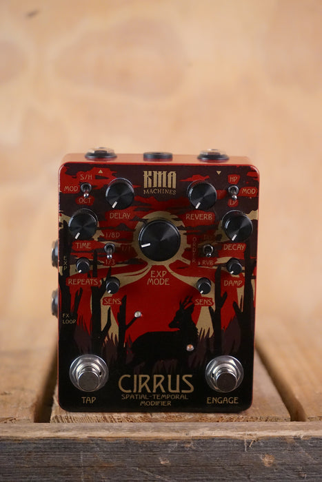 KMA Machines Cirrus Spatial-Temporal Modifier Delay & Reverb Pedal, (Used)