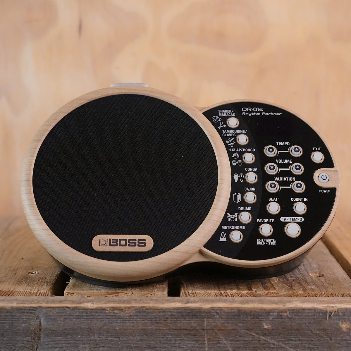 Boss DR-01S Rhythm Partner Acoustic Rhythm Machine, (Used) — Fair