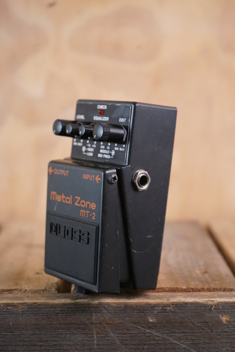 Boss MT-2 Metal Zone Distortion Pedal, (Used)