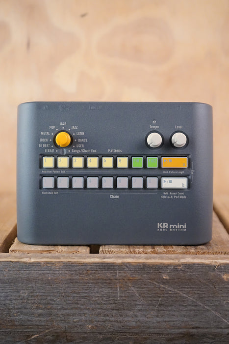 Korg KR mini Compact Rhythm Machine, (Used)