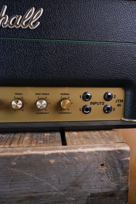 2011 Marshall JTM45 Valve Guitar Amplifier Head, (Used)