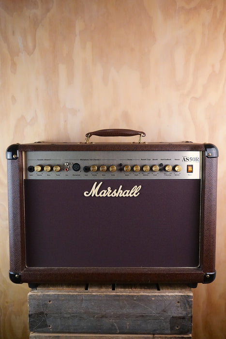 Marshall AS50R Acoustic Soloist 50W Acoustic Guitar Amplifier, (Used)