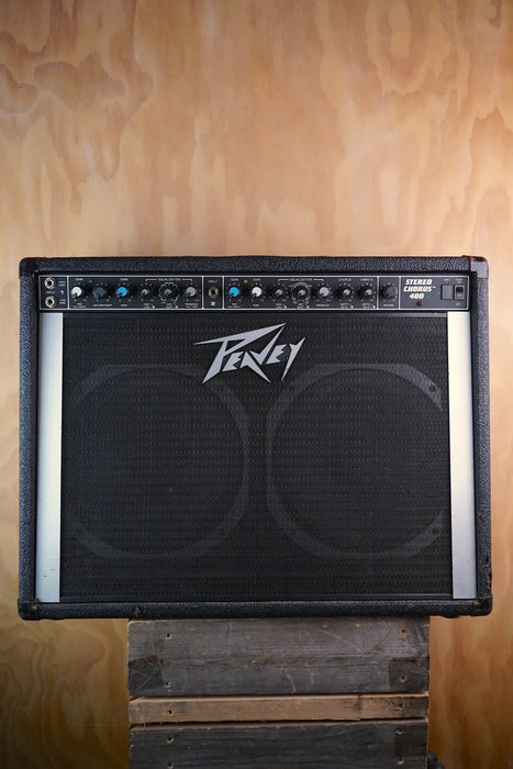 Peavey Stereo Chorus 400 2x12 Solid State Guitar Amplifier, (Used)