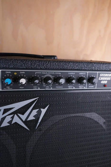 Peavey Stereo Chorus 400 2x12 Solid State Guitar Amplifier, (Used)