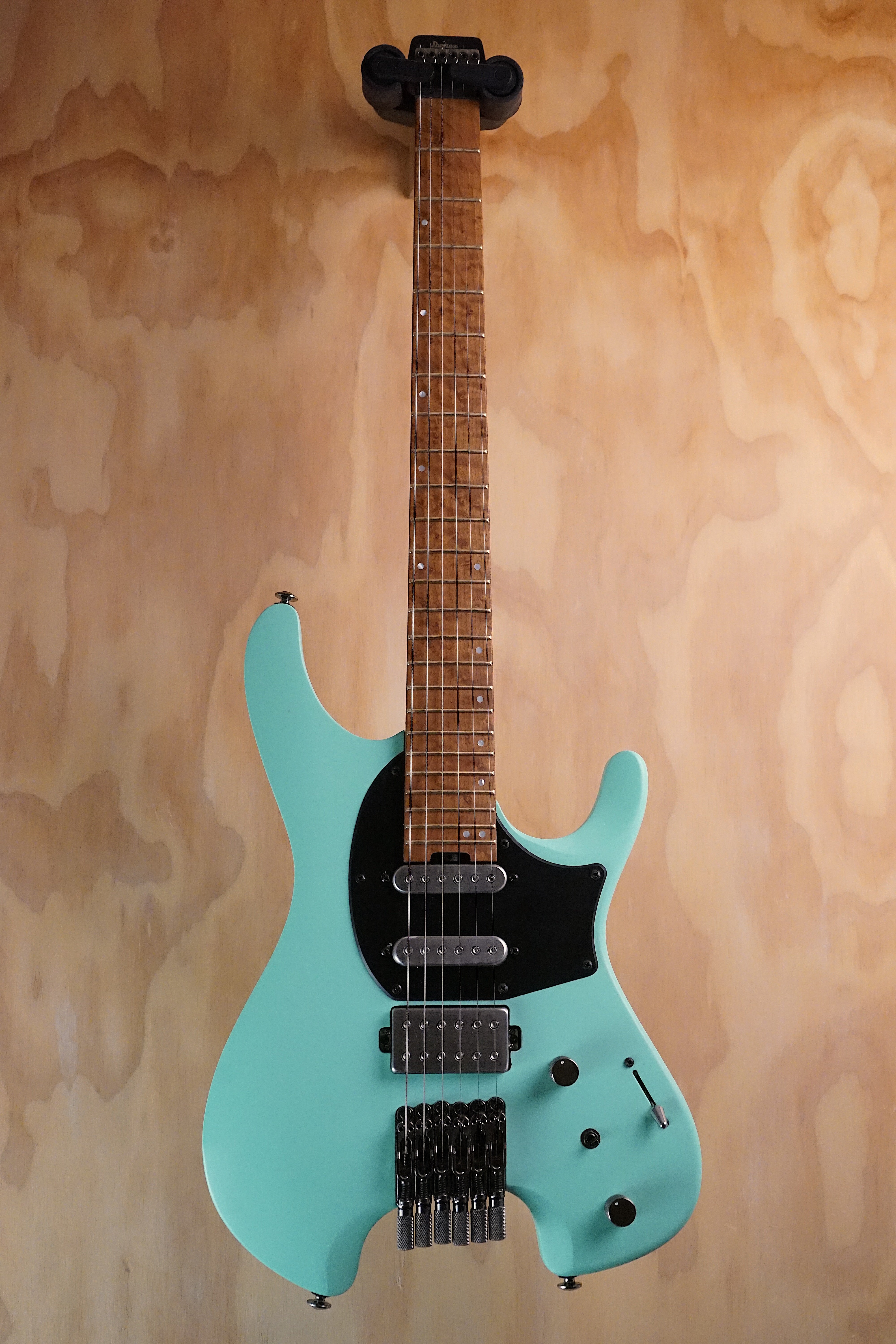 Ibanez Q54 Sea Foam Green Matte Headless Electric Guitar, (Used) - Fair Deal Music