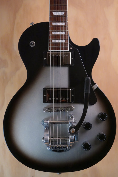 2018 Gibson Les Paul Studio Elite Silverburst Electric Guitar, (Used)