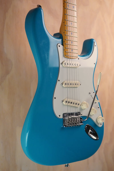Fender American Professional II Stratocaster Miami Blue Maple Neck Electric Guitar, (Used) - Fair Deal Music