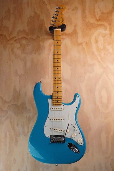 Fender American Professional II Stratocaster Miami Blue Maple Neck Electric Guitar, (Used) - Fair Deal Music
