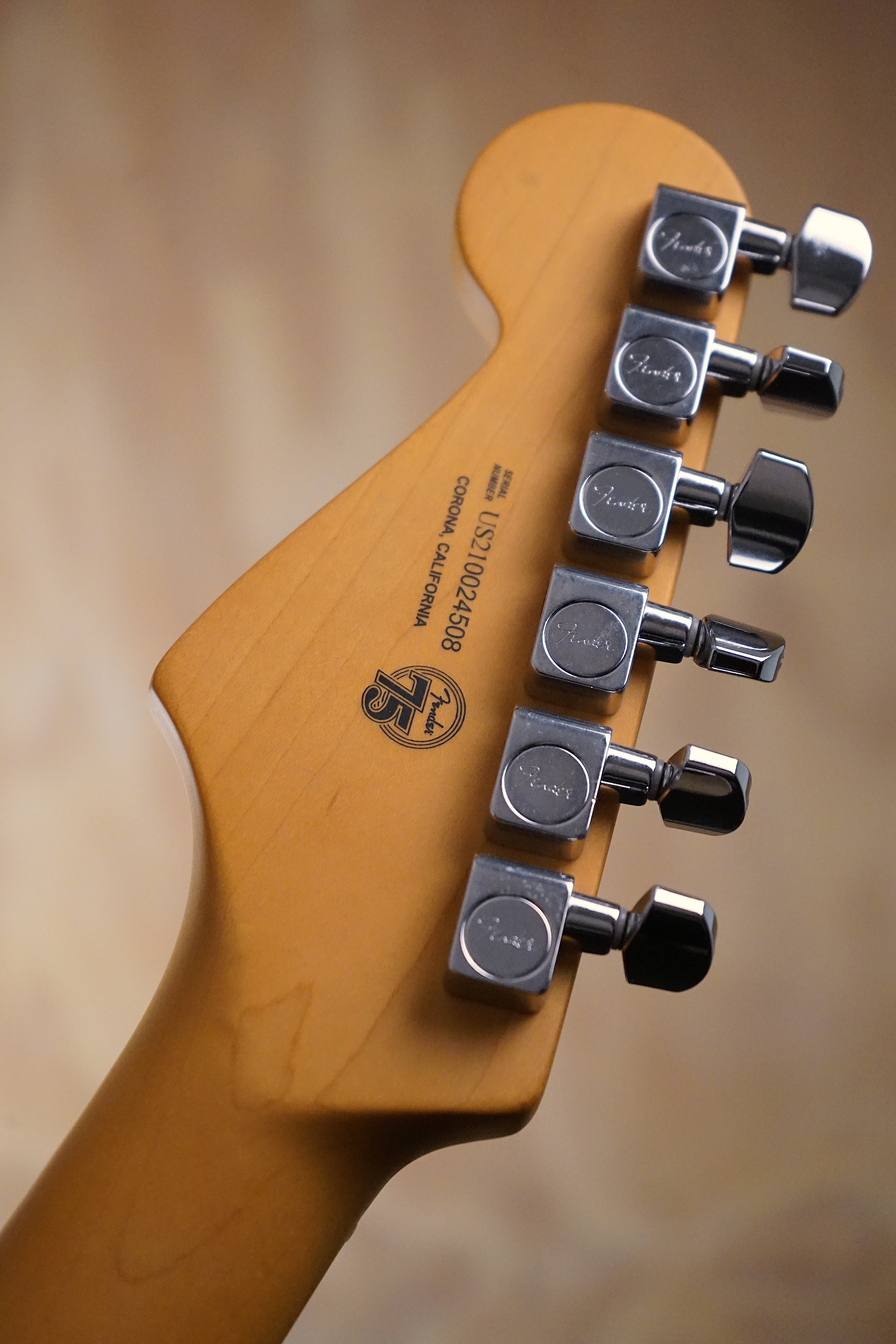 Fender American Professional II Stratocaster Miami Blue Maple Neck Electric Guitar, (Used) - Fair Deal Music