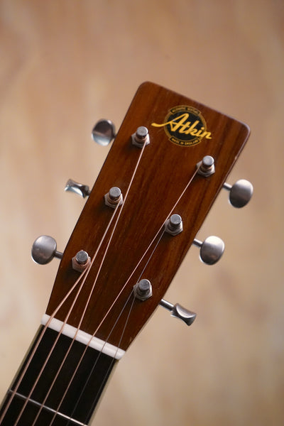 Atkin The White Rice Dreadnought Acoustic Guitar, (Used) - Fair Deal Music