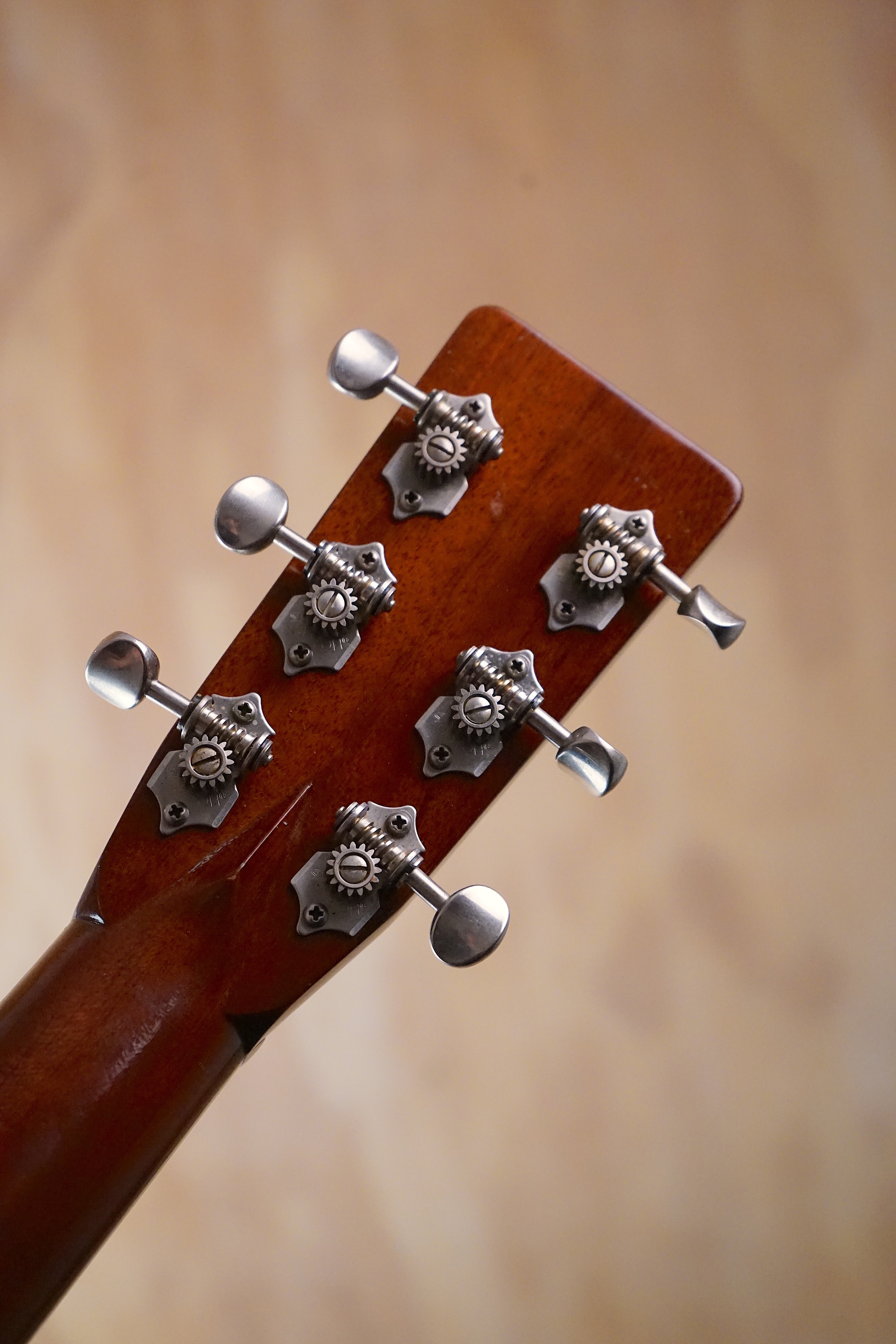 Atkin The White Rice Dreadnought Acoustic Guitar, (Used) - Fair Deal Music
