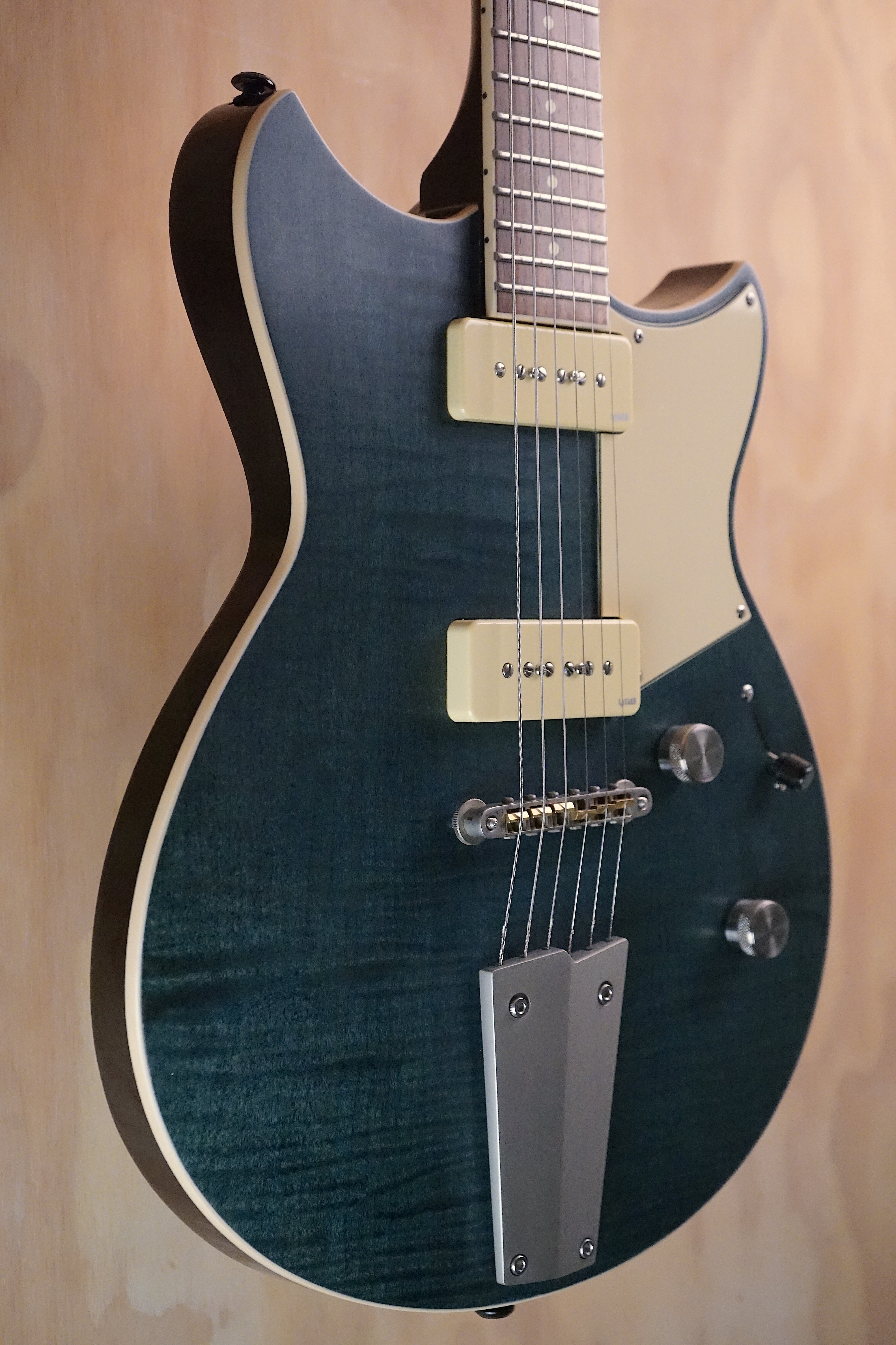 Yamaha Revstar RS502TFM Denim Blue Electric Guitar, (Used) - Fair Deal Music