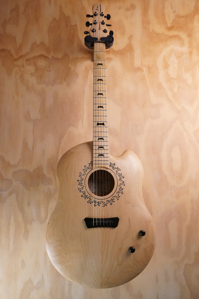 Jon Kammerer 6-ENS Maple Electro-Acoustic Guitar, (Used) - Fair Deal Music