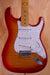 Fender ST-57 Foto Flame Stratocaster, MIJ, Cherry Burst, (Used) - Fair Deal Music
