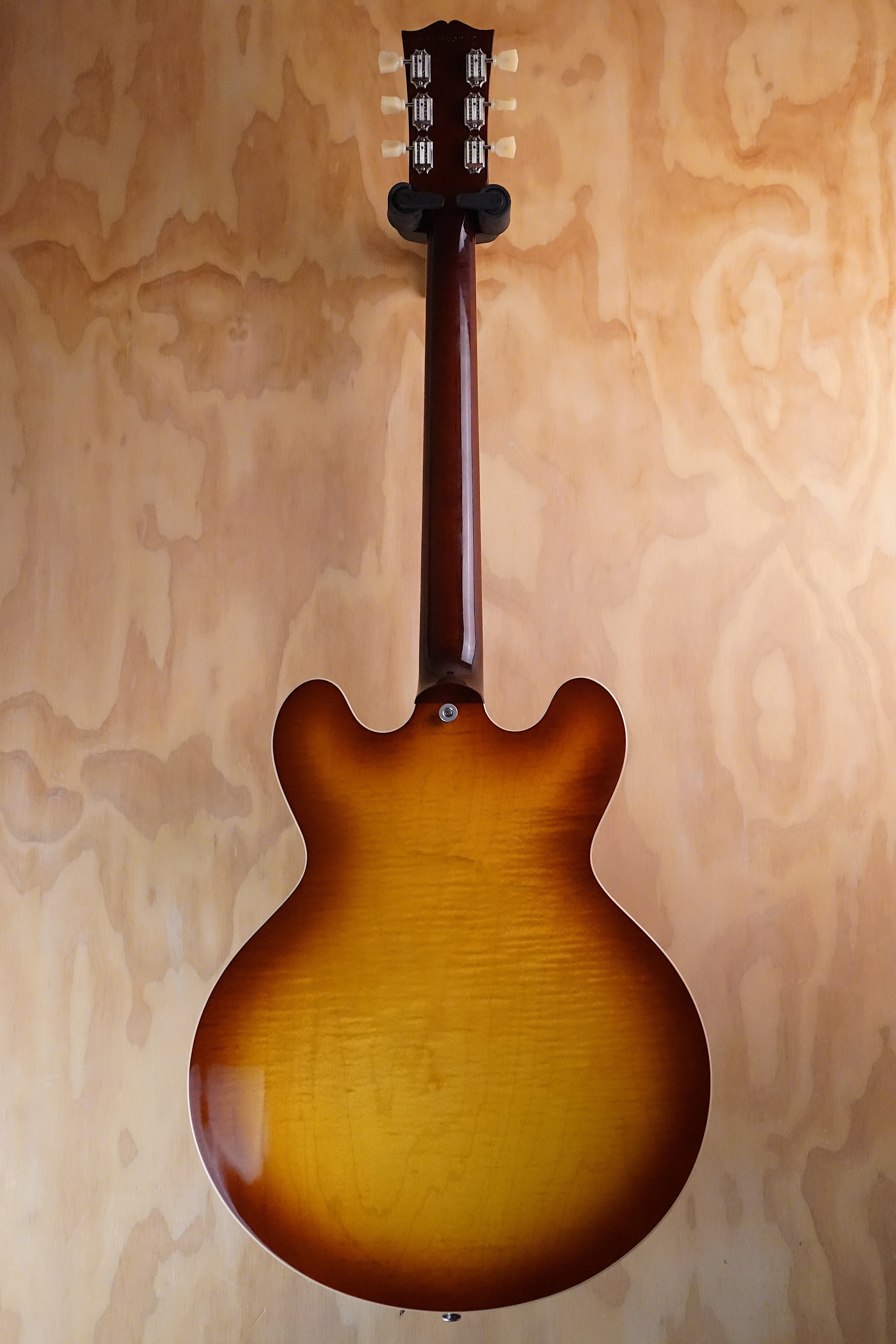 Gibson ES-335 Figured Iced Tea Semi-Hollow Electric Guitar, (Used) - Fair Deal Music